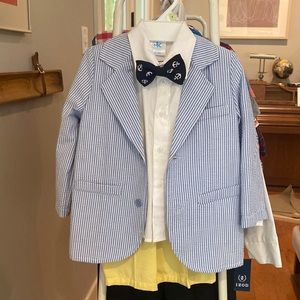 Brand new with tags Seersucker 3-piece!